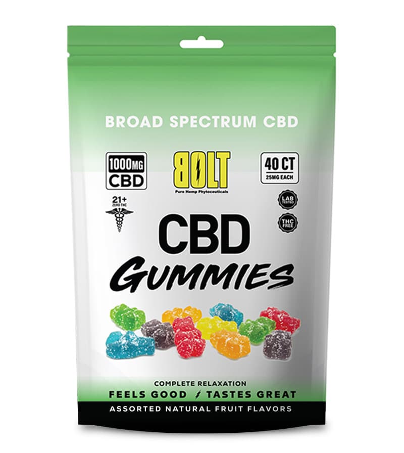 BOLT CBD GUMMIES 300MG
