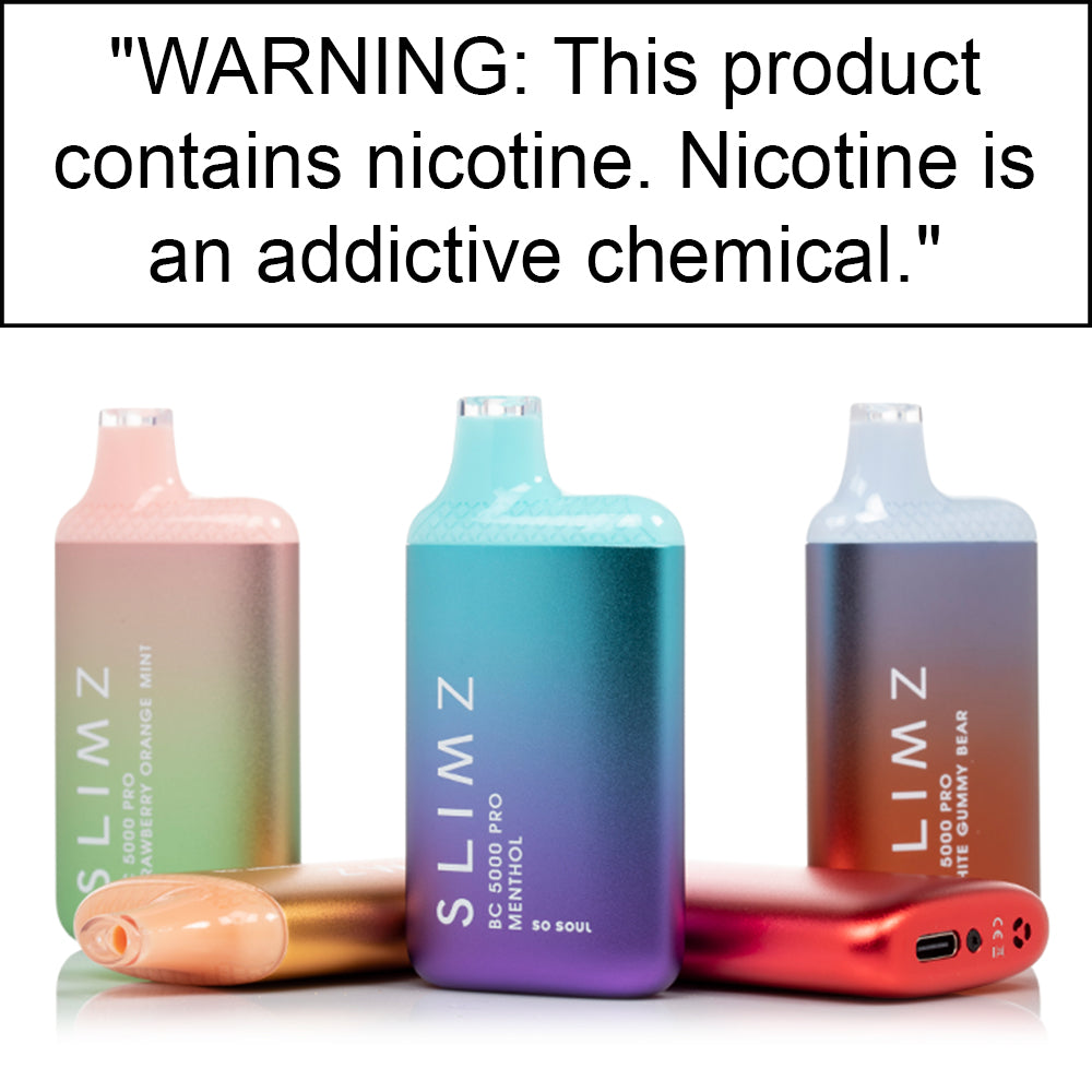 SO SOUL SLIMZ DISPOSABLE VAPE - 5000 PUFFS