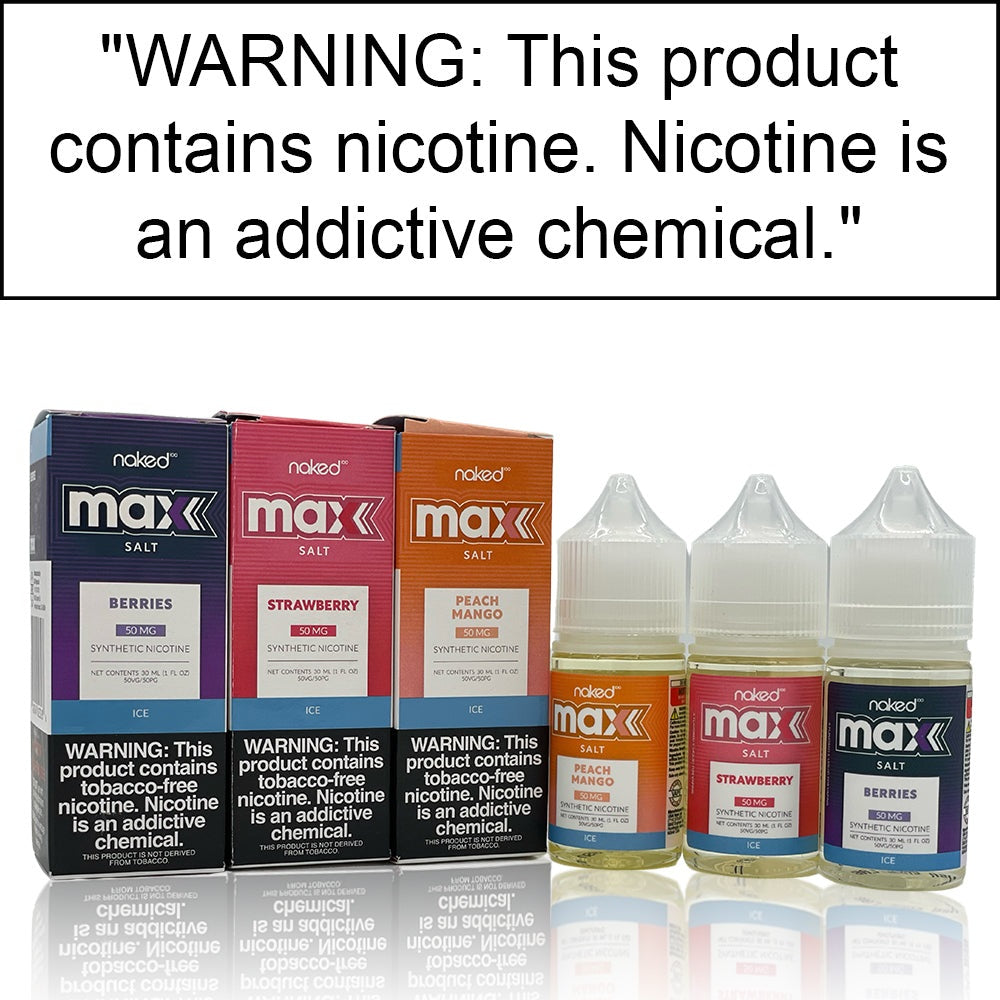 NAKED 100 MAX SALT E-LIQUID 30ML